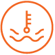 Deeper sonar fishfinder know temperature