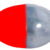 Buldo oval δετό Νο3 διάφανο/κόκ. BUL-14.01.302