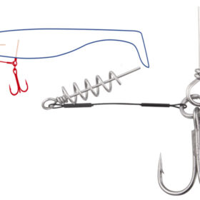 Dragon Shad Rigs με 1 σαλαγιά