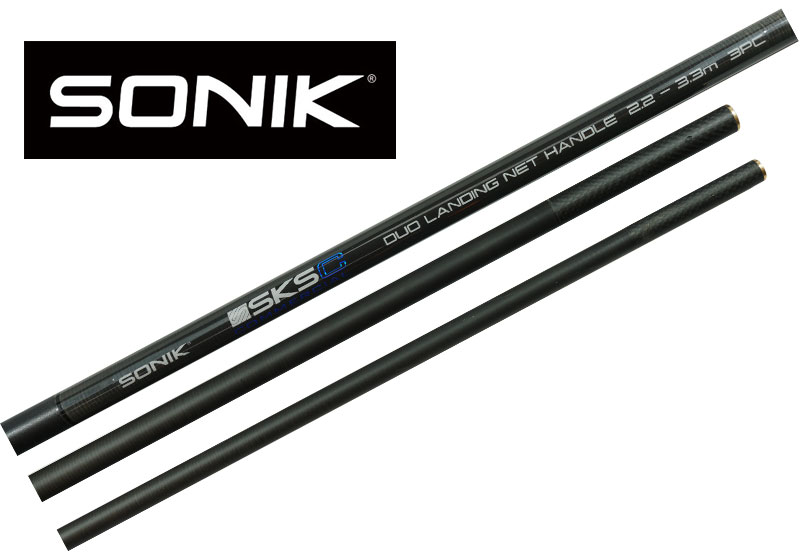 SKSCLNH010-DUO Κοντάρι απόχης Sonik SKSC 2.2 & 3mt - Image 1