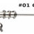 JIGHEADS-CHROME BB-JL-15-CH