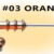 JIGHEADS-ORANGE BELLY BB-JL-15-OB