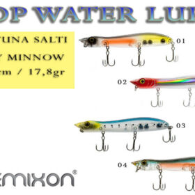 Fortuna Salti LAZY MINNOW Top Water Lure 12,5cm / 17,8gr