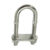 Δέστρα τρέιλορ"U" INOX M10 L100 EV-1029-10