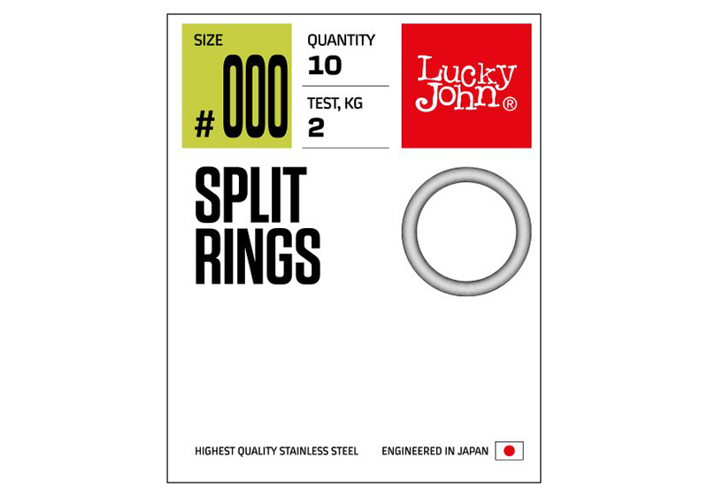 LJP5117-1 Lucky John SPLIT RINGS - Image 1
