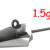 Bug Bullet Dart 1.5g PG-BBD-910867