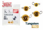 Lucky John TUNGSTEN Jig Ball Gold Cheburashka