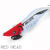 BALLISTIC FULL COLOR EGI 3,5 Red Head DTD-20666-RH