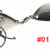 Lucky John BASARA TAIL SPIN 5g LJBTS05-001
