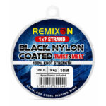 Remixon Wire Leader 1 X 7-10mt Black Σύρμα